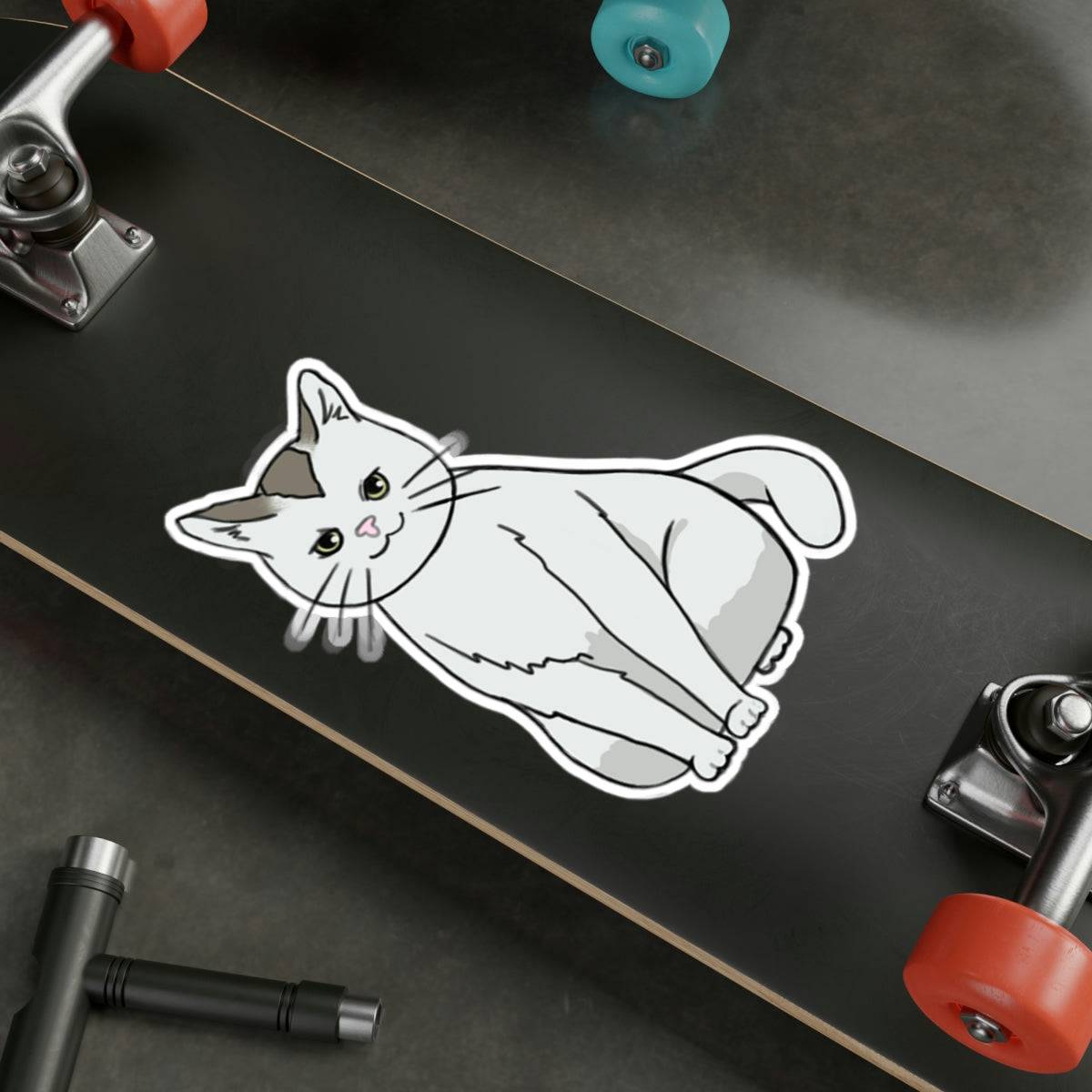 Meowy Vinyl Decals - nekoban