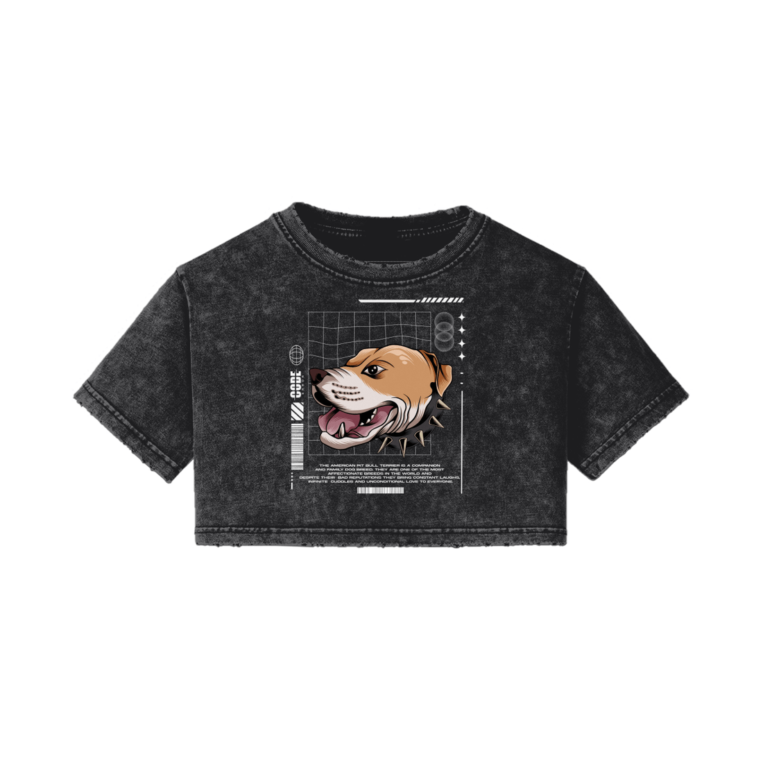 &quot;Brutus&quot; Crop Tee - nekoban