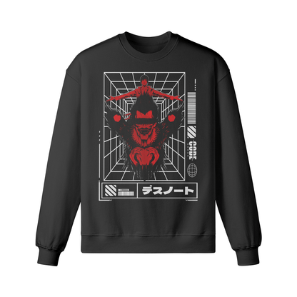 &quot;Cursed Book&quot; Unisex Oversized Sweatshirt - nekoban